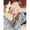 Newborn Swaddle Set (with matching beanie and headband)